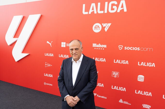 Javier Tebas, presidente de LaLiga EA Sports