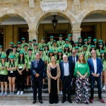 La delegada del Gobierno en Castilla y León, Virginia Barcones, asiste al acto de inauguración del ‘Campus de Profundización Científica para Estudiantes de Educación de Secundaria Obligatoria’ que tiene lugar en Ayuntamiento de Soria. Asiste el secretario de Estado de Educación, José Manuel Bar; el alcalde de Soria, Carlos Martínez; la delegada, Yolanda de Gregorio y el director provincial, Javier Barrio
