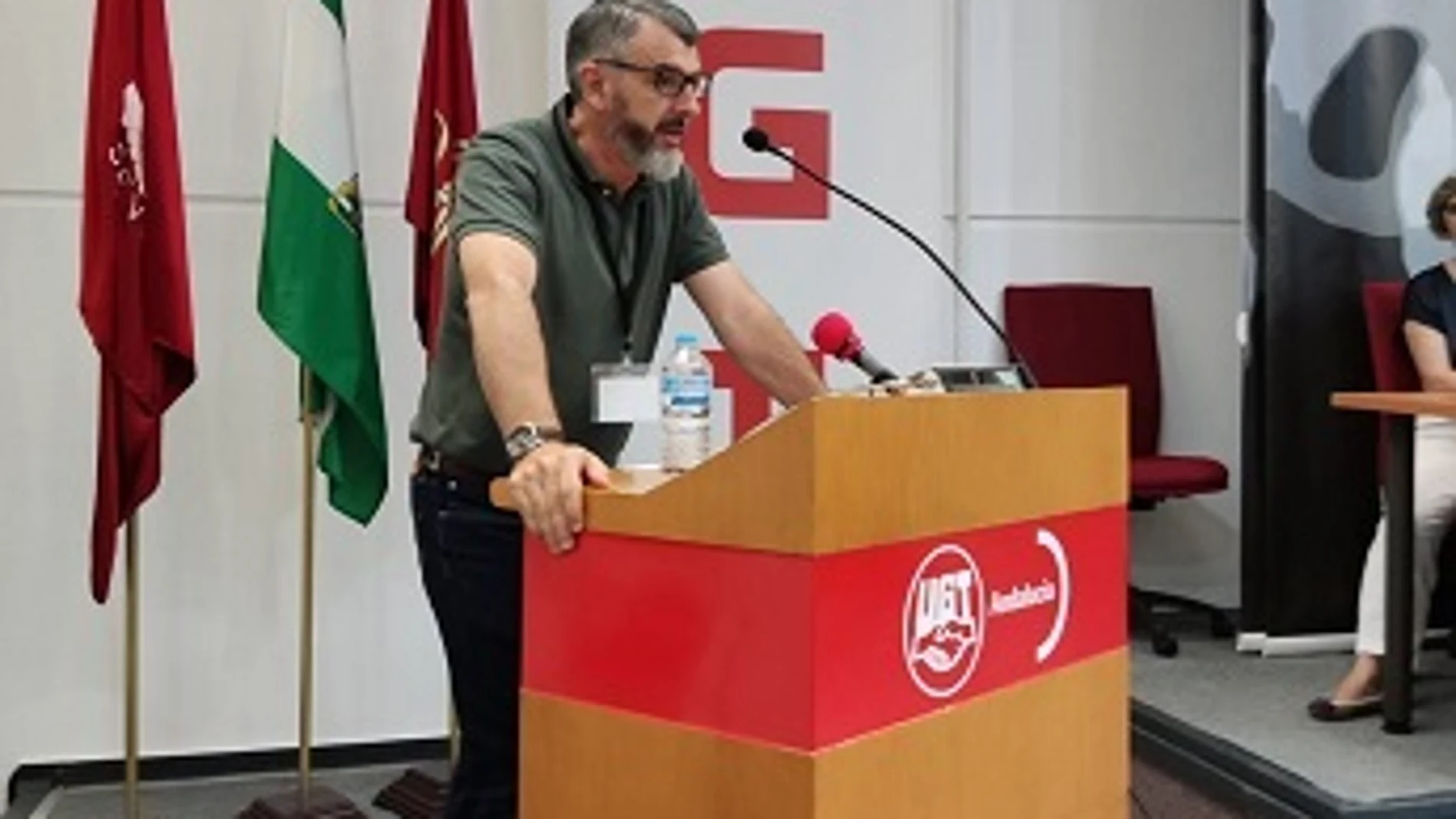 Oskar Martín, nuevo secretario general de UGT Andalucía con el 92% de los votosUGT-A05/07/2023