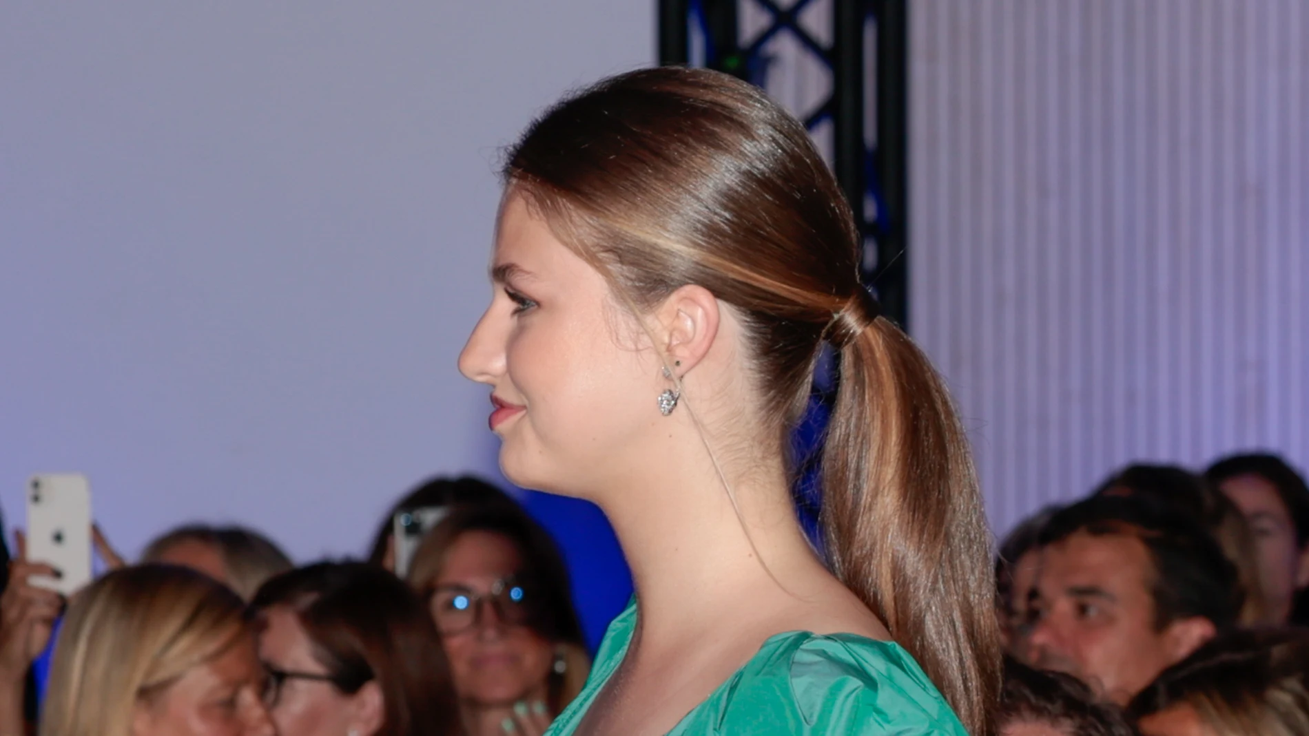 La Princesa Leonor en los Premios Princesa de Girona. 