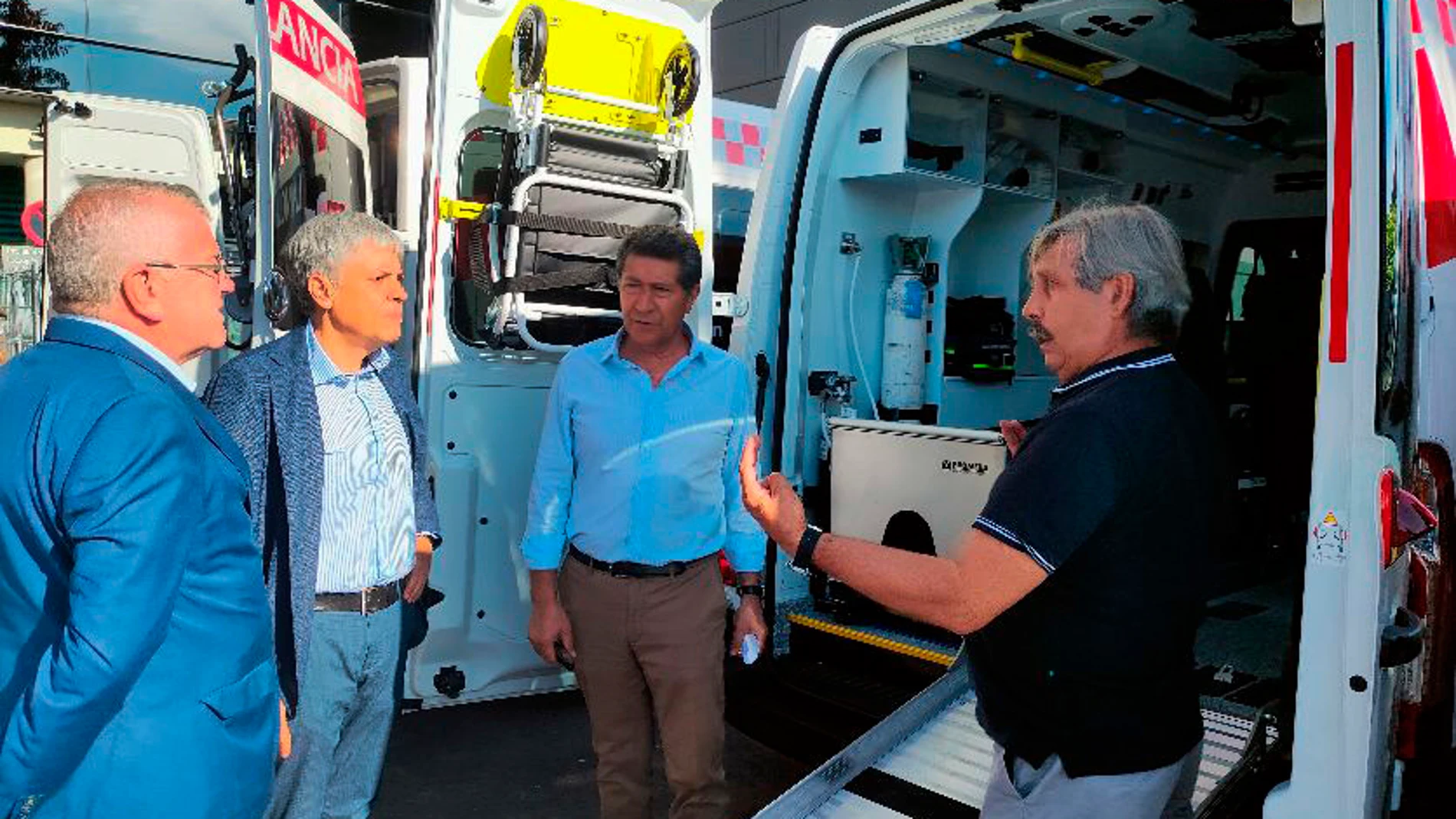 Nuevas ambulancias para la provincia de León