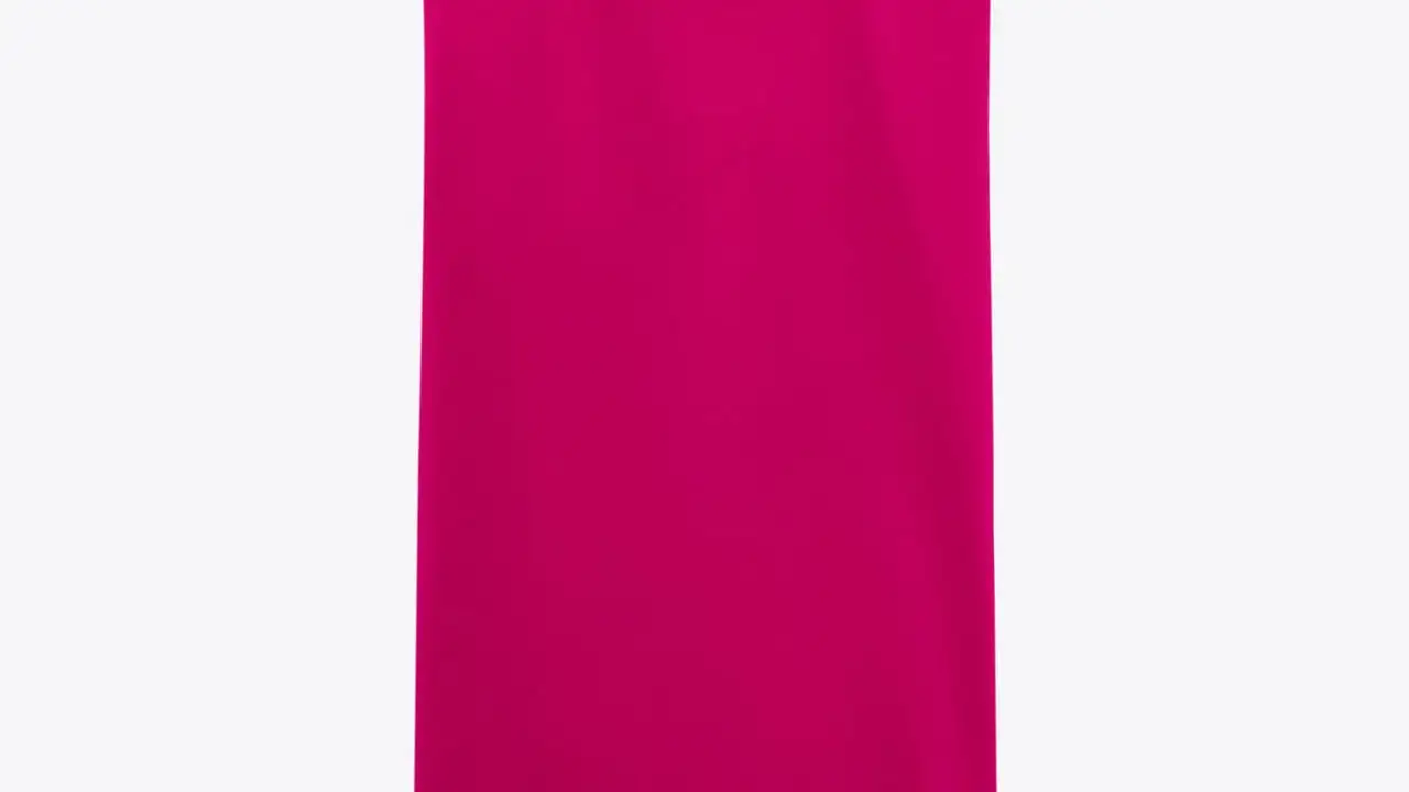 Vestido corto hombreras
