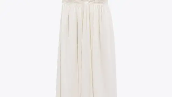 Vestido midi crochet