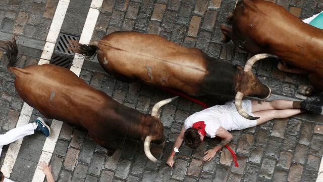 Primer encierro de los sanfermines 2023