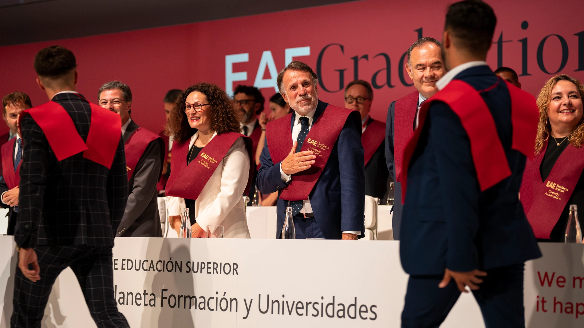 Acto de graduación de EAE Business School de Planeta Formación, Barcelona, 7 de Julio de 2023.