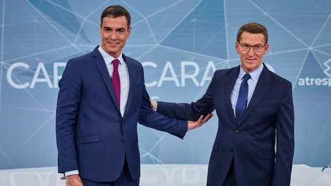 Pedro Sánchez y Alberto Núñez Feijóo