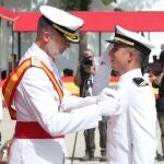 Cádiz.- Felipe VI entrega los Reales Despachos de empleo en la Escuela de Suboficiales de la Armada en San Fernando