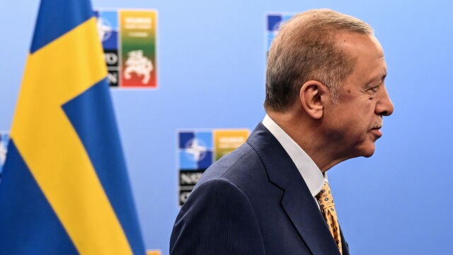 Recep Tayyip Erdogan levantó en la Cumbre de Vilna su veto a la adhesión sueca a la OTAN