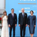 Cena oficial de jefes de Estado y de Gobierno durante la Cumbre de la OTAN celebrada en Vilna