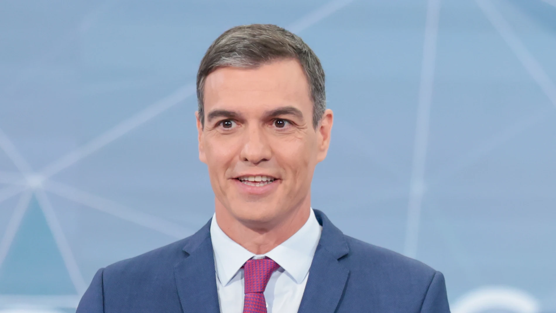 Pedro Sánchez en el debate electoral.