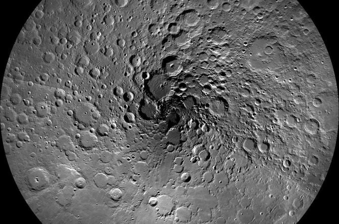 Polo norte de la Luna