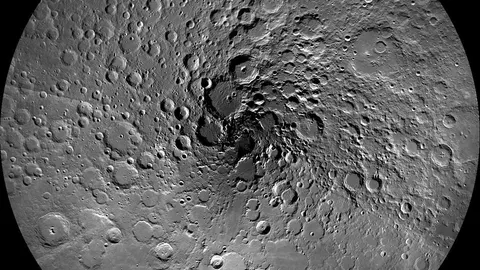 Polo norte de la Luna