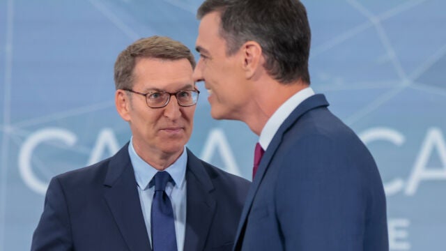 Debate de Pedro Sánchez y Alberto Núñez Feijóo