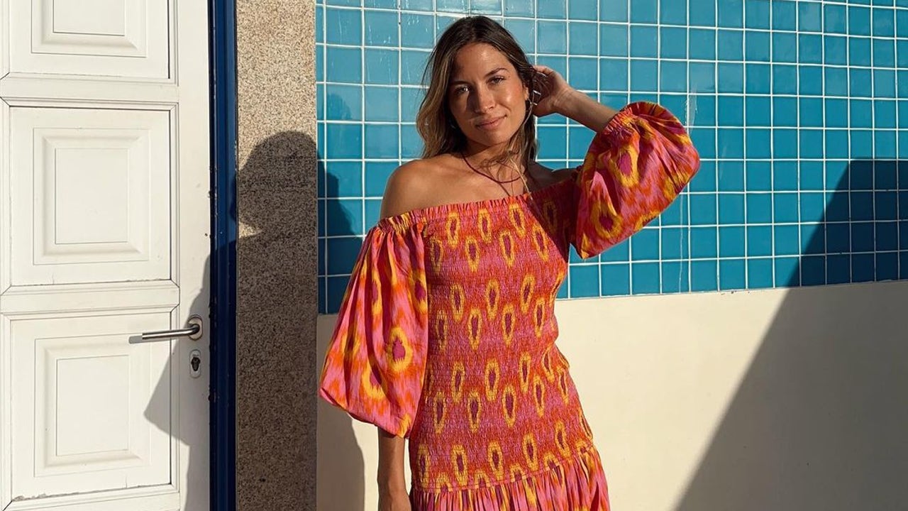 This is the Zara print dress that the best-dressed girls in Madrid have taken on vacation