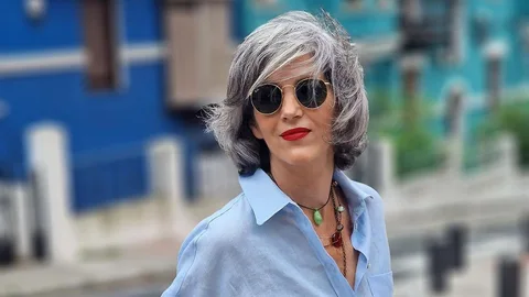 Carmen Gimeno con falda de Zara.