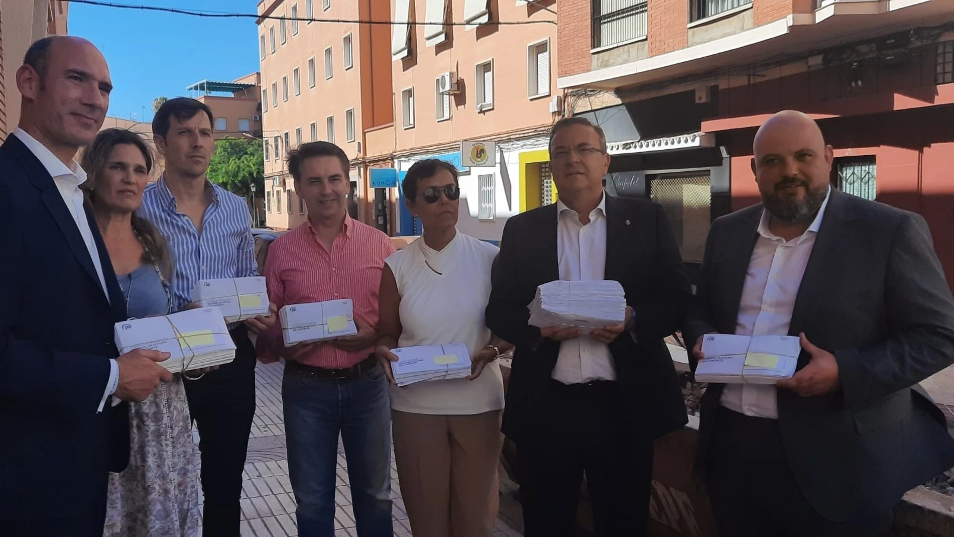 El PP denunciará ante la Policía la aparición de 354 sobres electorales "arrojados" en un contenedor de obra en Badajoz EUROPA PRESS 14/07/2023