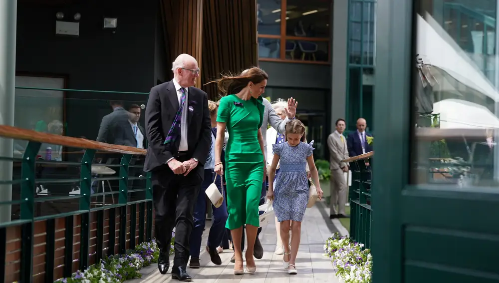 Kate Middleton en la final de Wimbledon