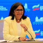 UE/CELAC.- La vicepresidenta pide el "levantamiento del bloqueo criminal" a Venezuela a su llegada a la cumbre