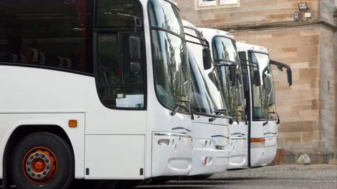 Economía/Transportes.- La demanda de viajeros en autobús todavía está un 6% por debajo de la de 2019