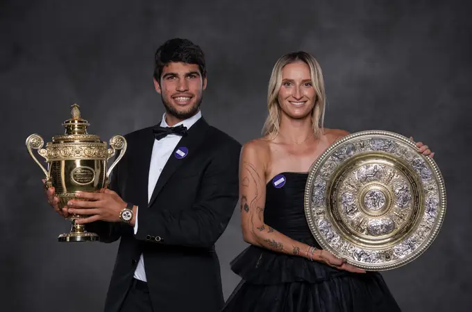 El valioso recuerdo que Alcaraz se trae de Wimbledon: la red de la final ante Djokovic