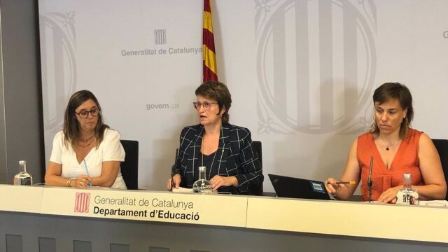 Rueda de prensa de la conselleria de Educación 