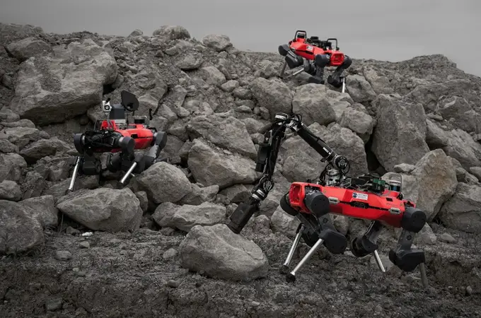Suiza está creando robots con piernas que investigarán la Luna en equipo