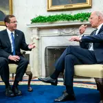 US President Joe Biden meets with Israeli President Isaac Herzog