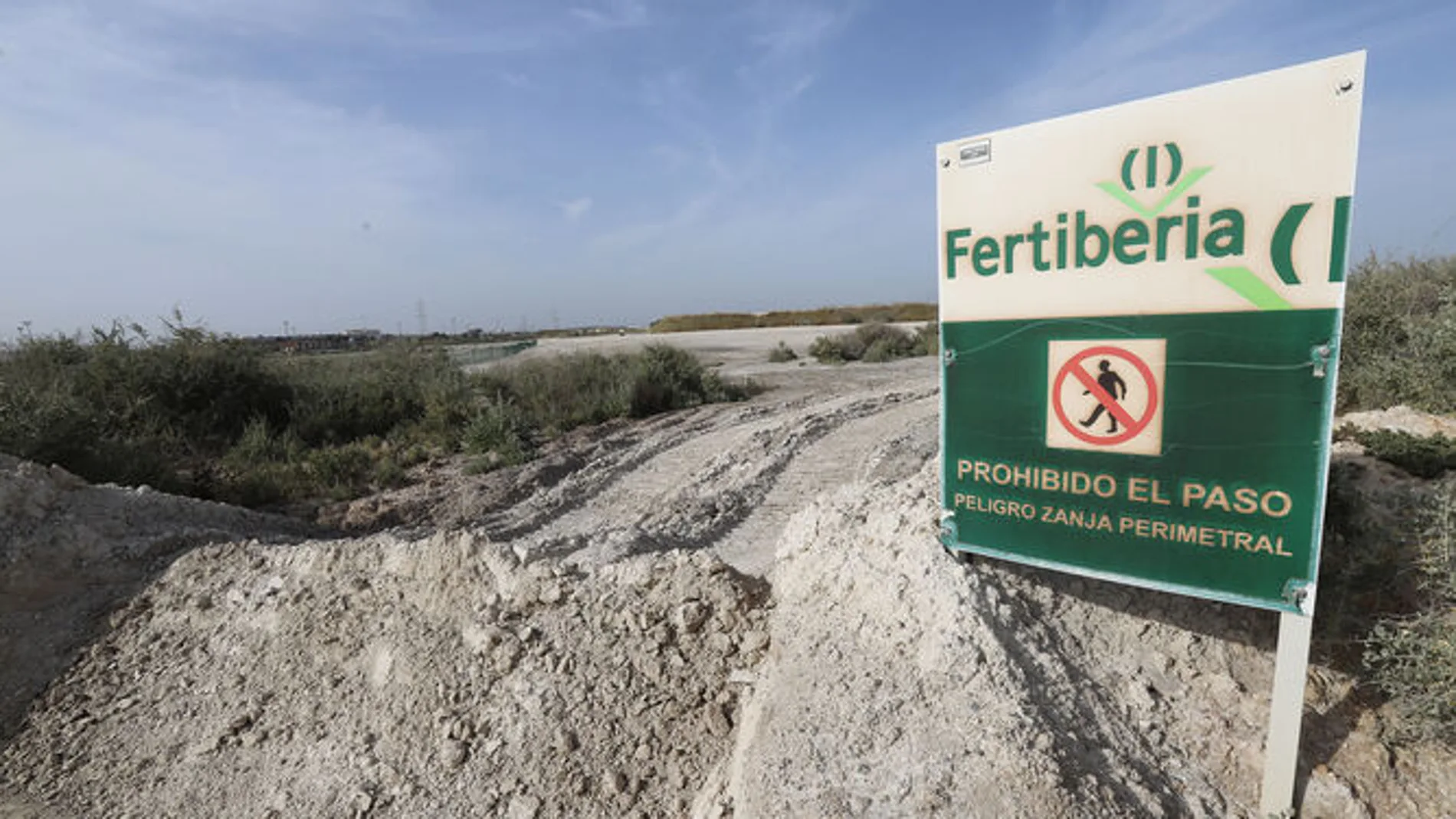 Estado de las balsas de fosfoyesos en Huelva