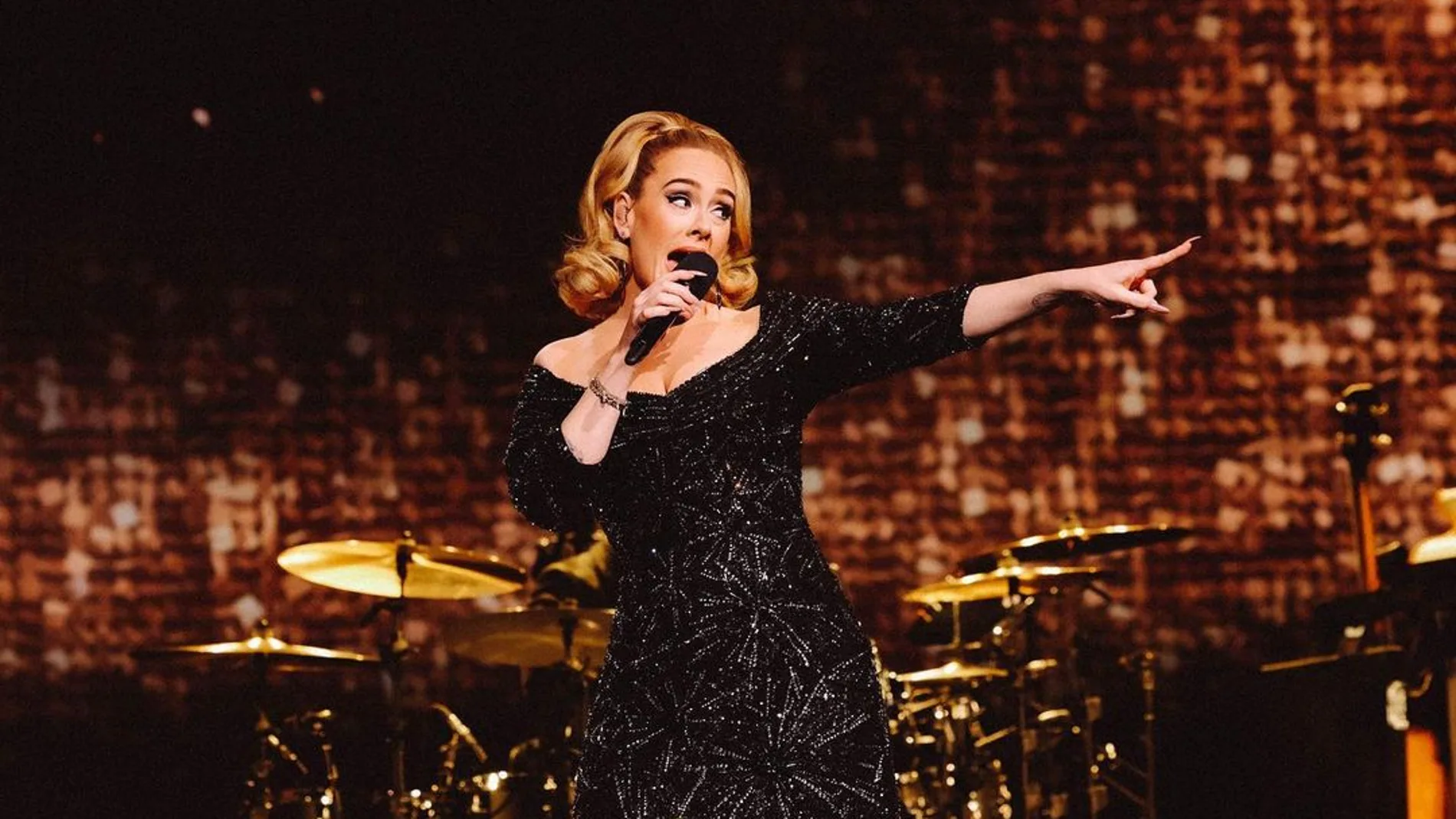 La cantante Adele en un concierto