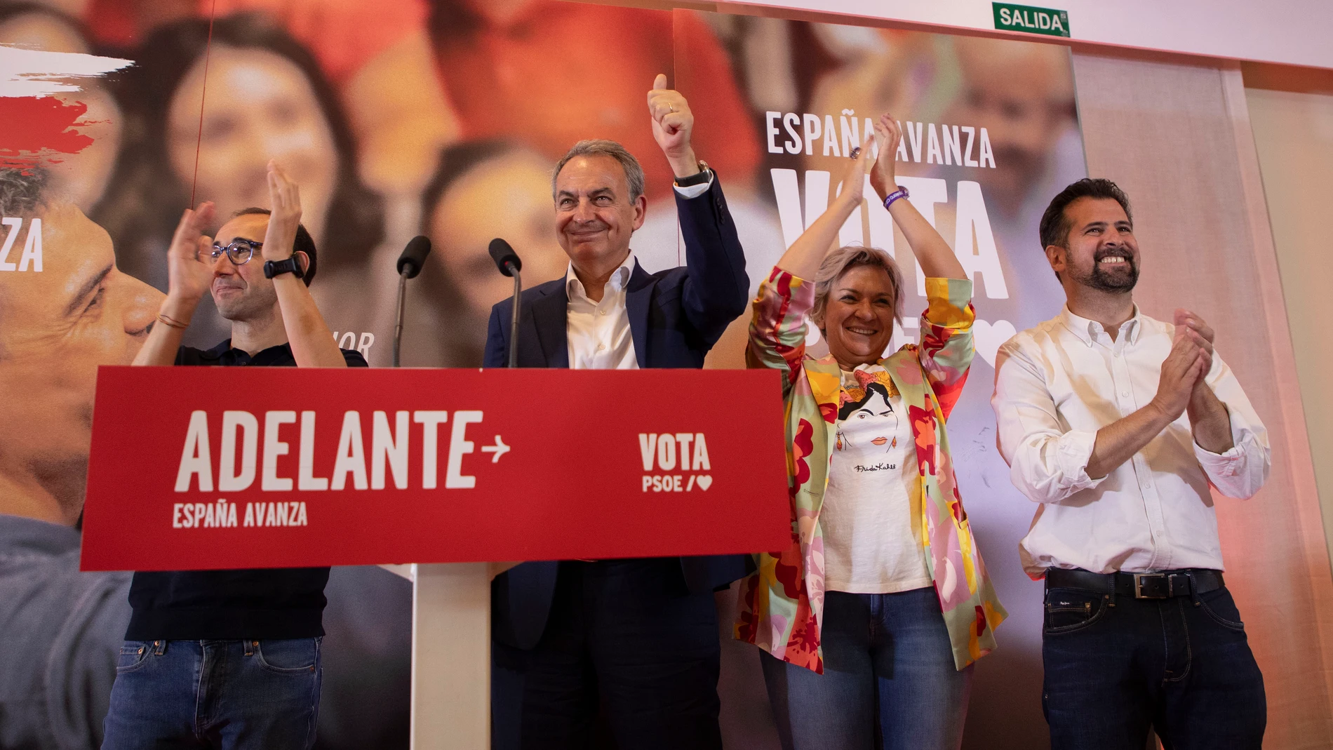Acto del PSOE en Salamanca