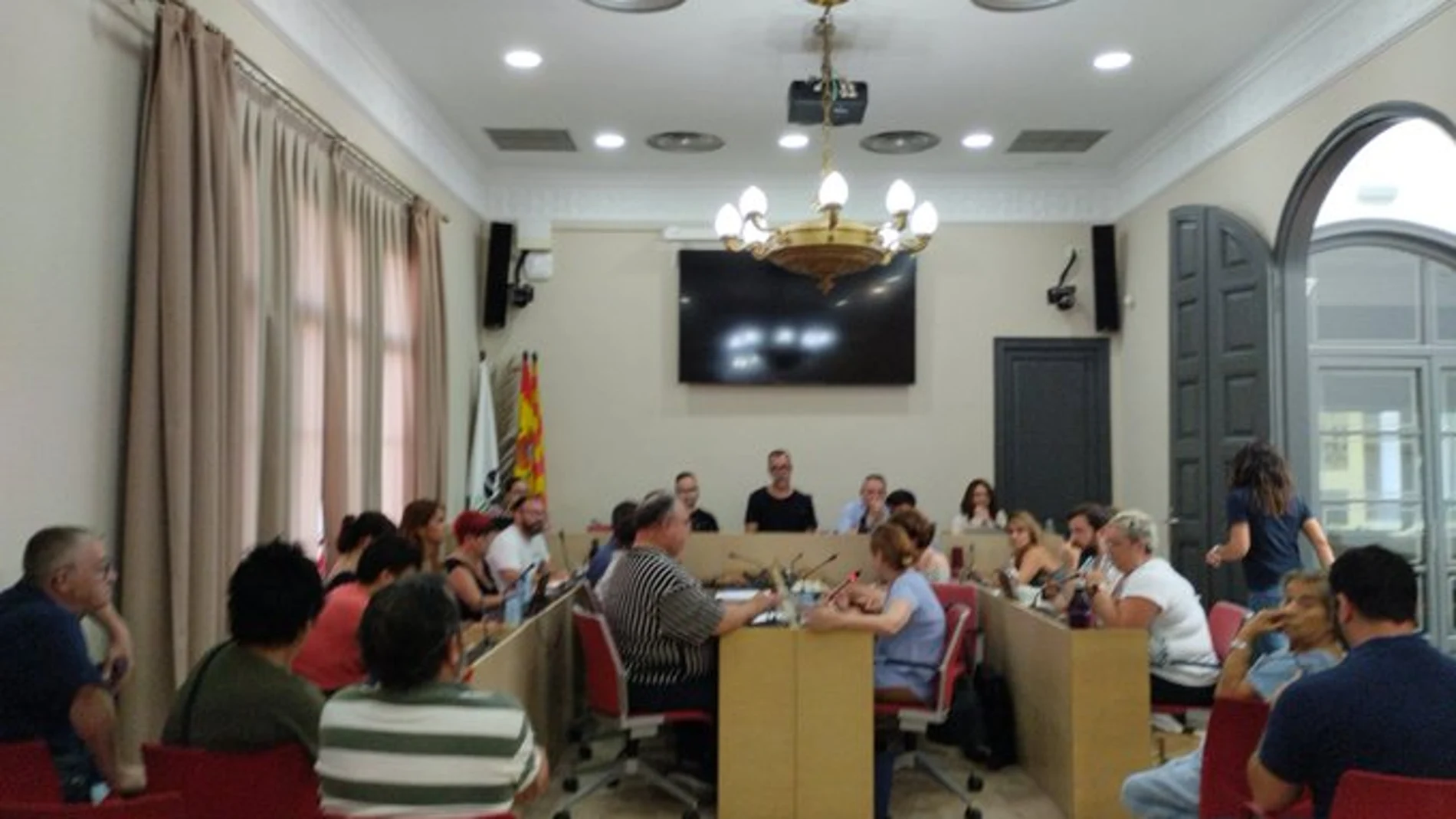 Pleno municipal en Sant Vicenç dels Horts