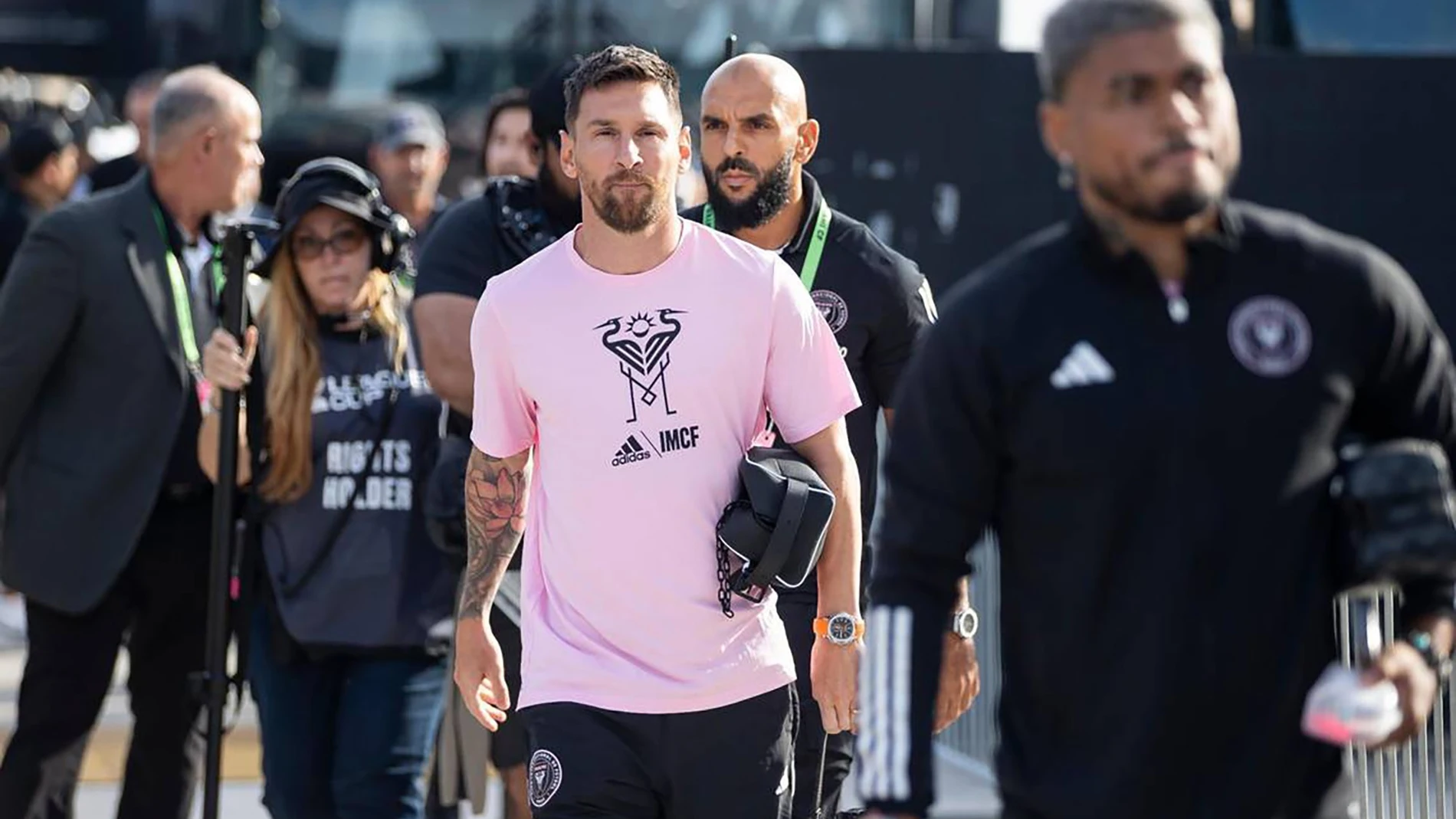 Messi disputa en Nueva York su primer partido en la MLS con el Inter de Miami