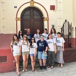 Grupo de voluntarios de Valladolid y Salamanca en Tanger