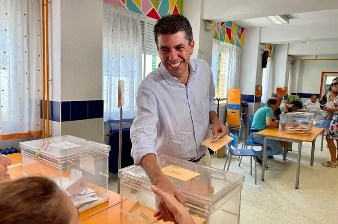 La Comunitat Valenciana consolida el cambio popular y roza el millón de votos a Feijóo