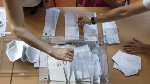 Recuento de votos. Elecciones 23J.