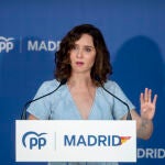 Ayuso preside la reunión del Comité Ejecutivo del PP de Madrid y la Junta Directiva Autonómica