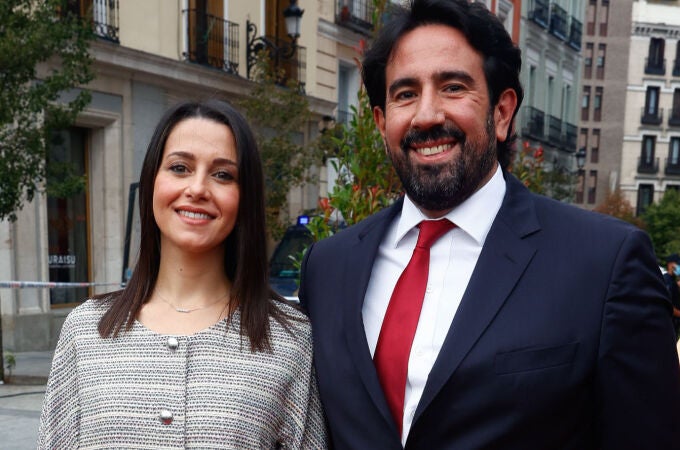Inés Arrimadas y su marido, Xavier Cima