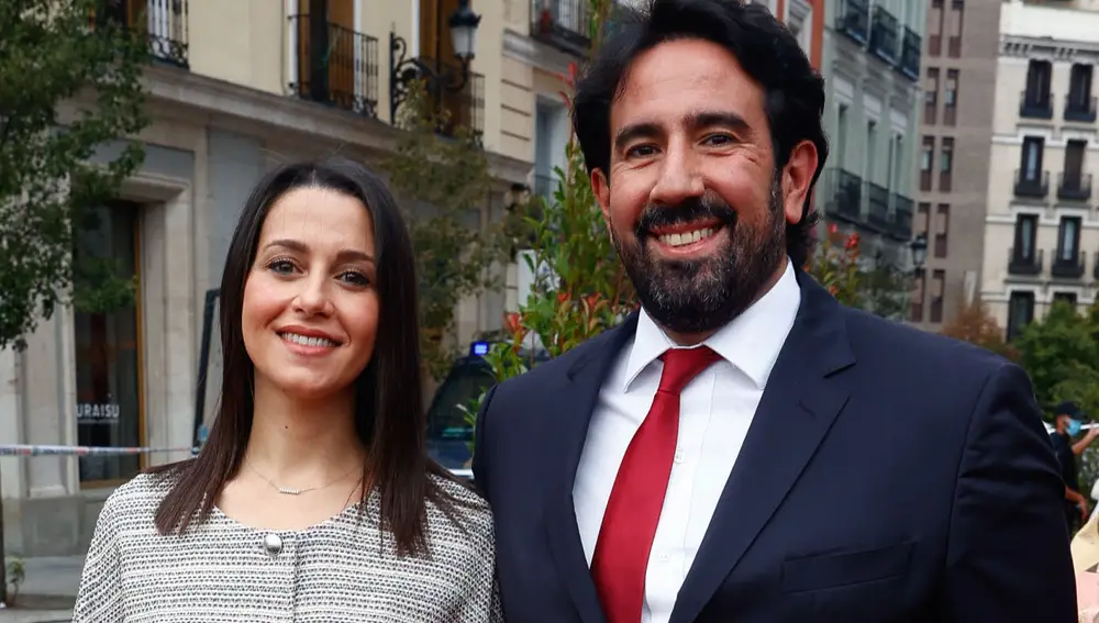 Inés Arrimadas y su marido, Xavier Cima