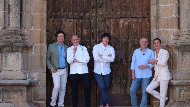 Foto de familia de los chefs