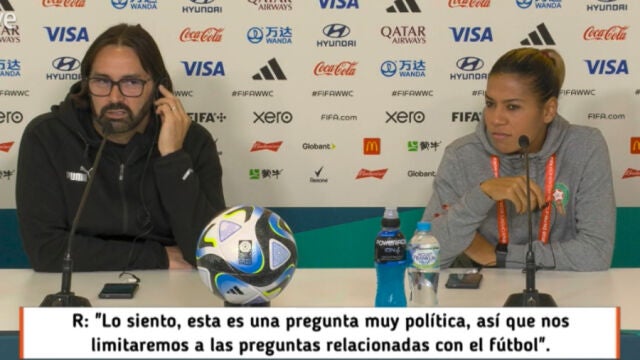 Reynald Pedros y Ghizlane Chebbak