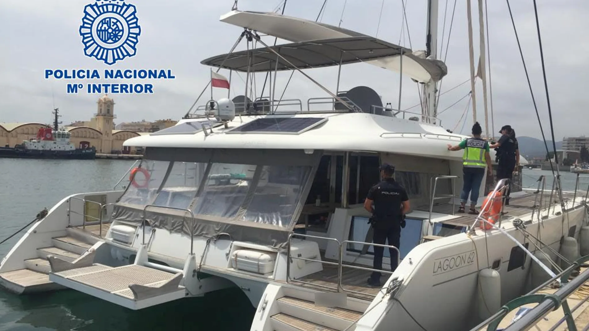 Detenido por robar un catamarán de 1,5 millones de euros e intentar venderlo en internet
