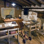 El Museo conserva una auténtica escuela antigua en su interior