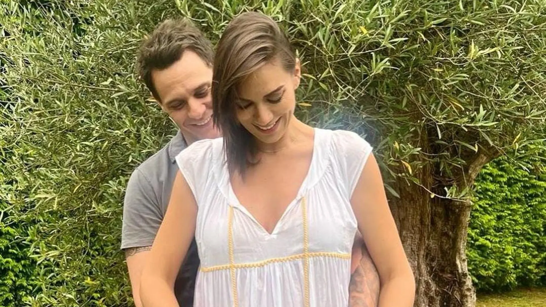Patricia Pardo y Christian Gálvez anuncian su embarazo y que llevan ya un año casados
