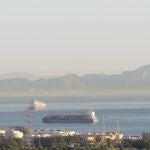 Nube tóxica que cubre el Estrecho de Gibraltar