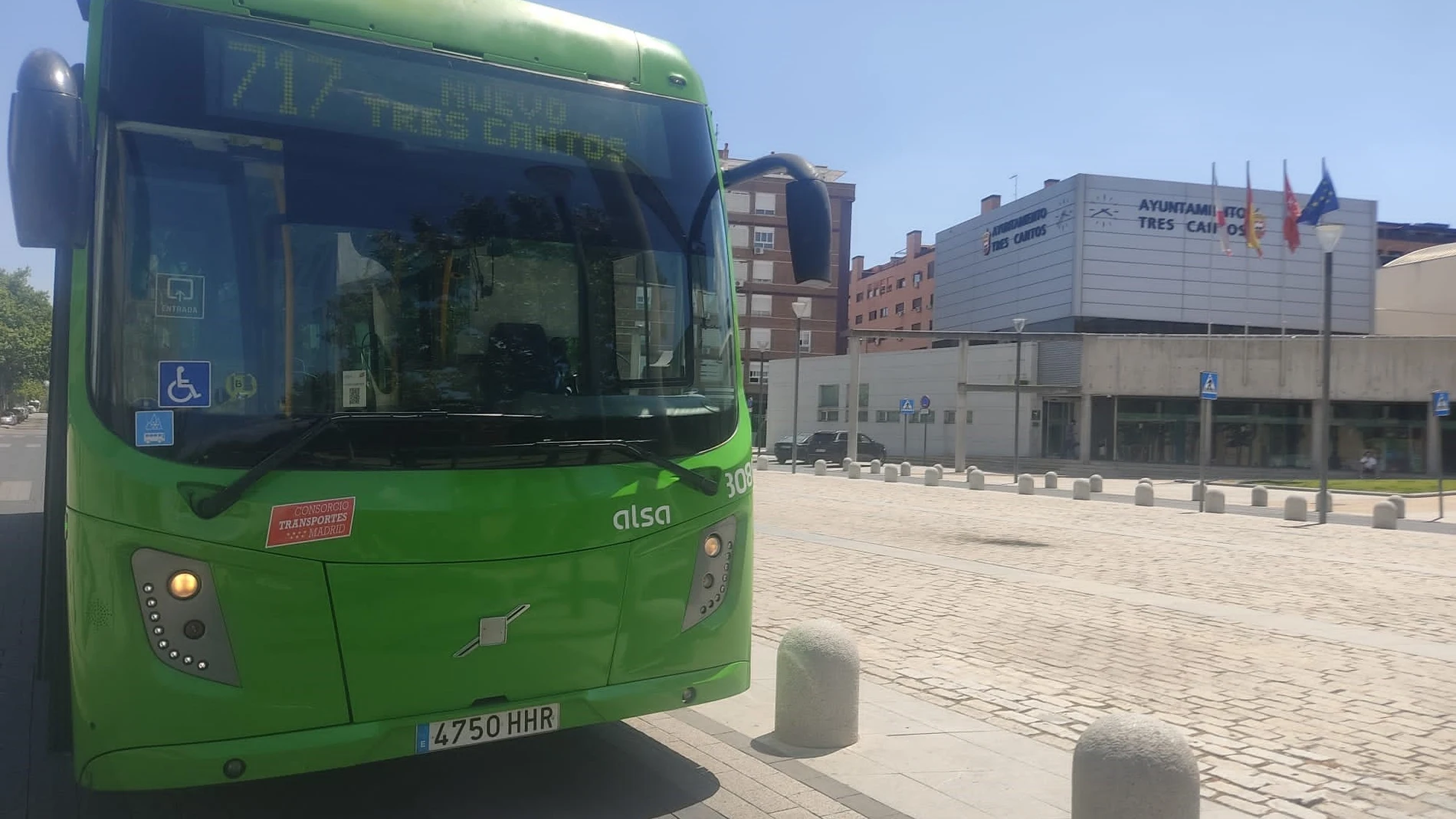 Nueva línea de autobús 717 con entrada y salida desde la zona Norte hasta Plaza de CastillaAUTOBÚS 71731/07/2023