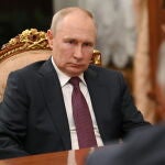 Russian President Vladimir Putin meets Duma Chairman in Moscow