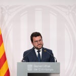 Aragonès ofrece una rueda de prensa posterior al Consell Executiu