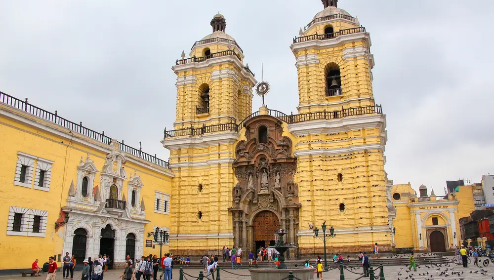 Monasterio de San Francisco en Lima, Perú. 