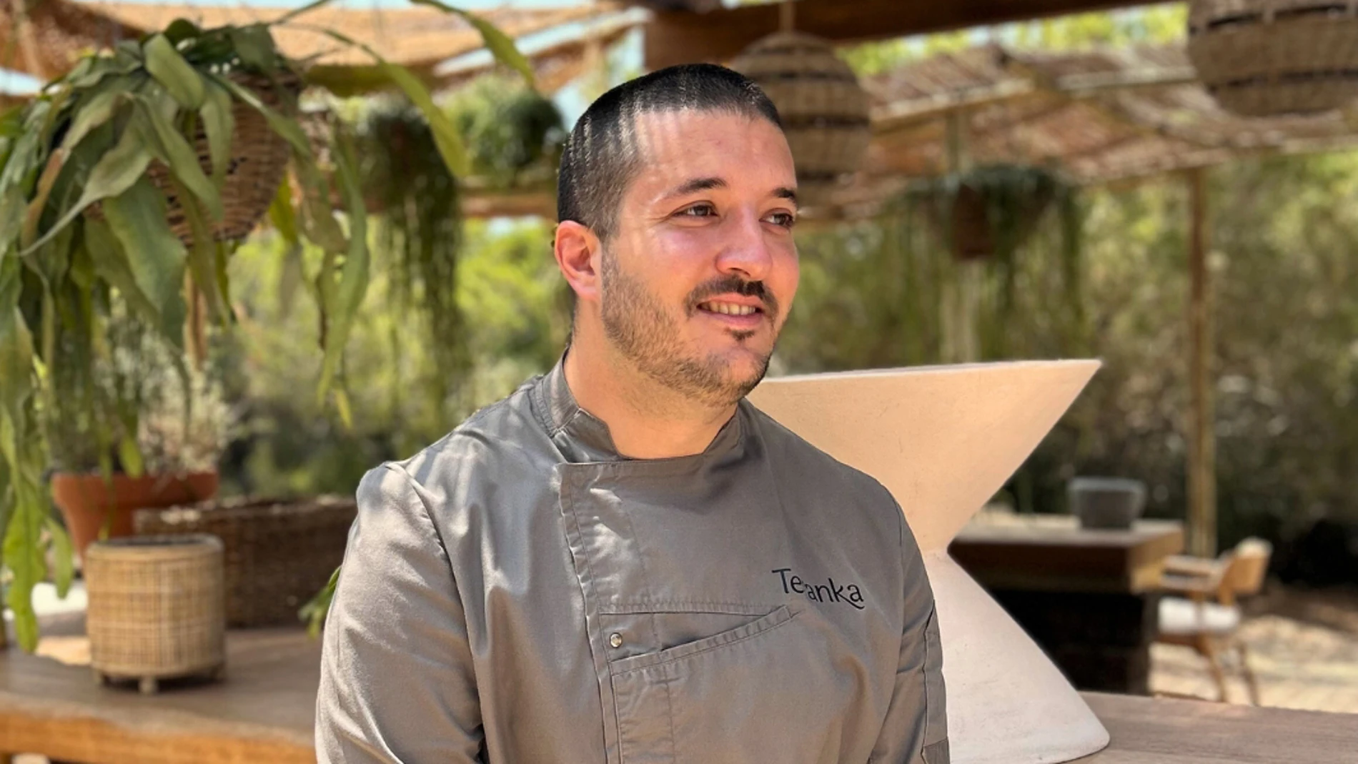 El chef Sergio Martínez, del restaurante Teranka, en Formentera.