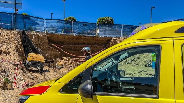 Muere un trabajador en Getafe tras un desprendimiento de tierra en una obra 